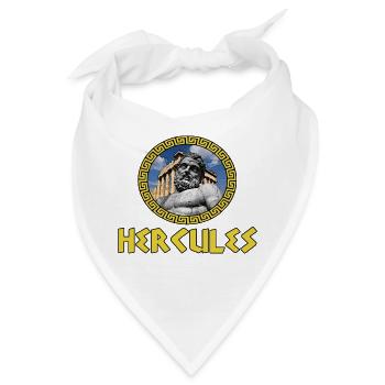 Mächtiger Herkules!!! - Bandana - Weiß - Vorne