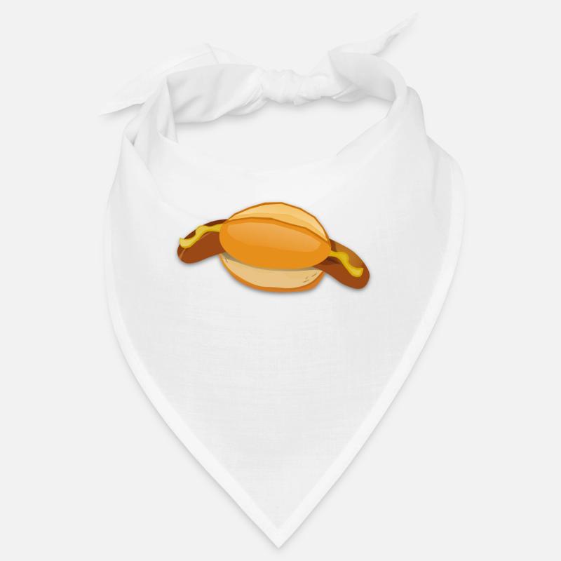 Thüringer Bratwurst Wurst Rostbratwurst - Bandana - Weiß