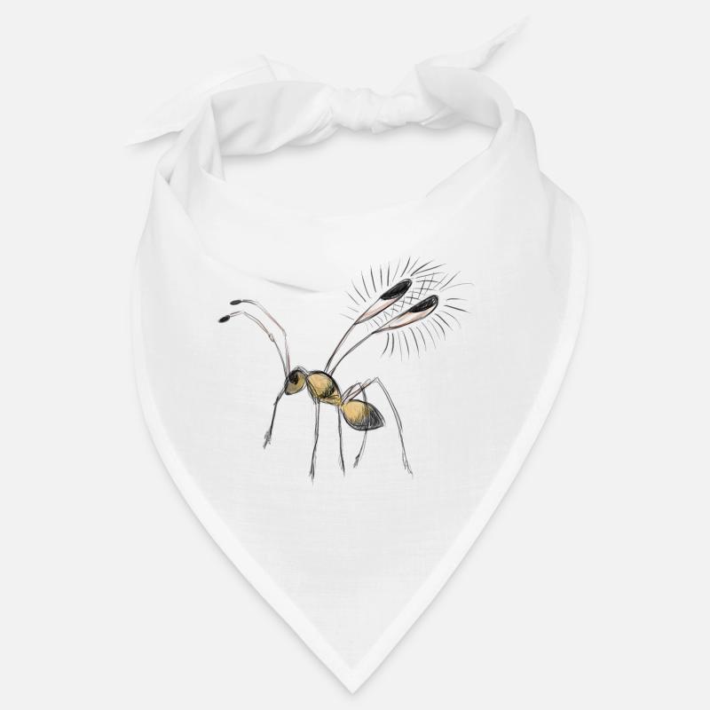 Tiny Fairyfly drawing Bandana