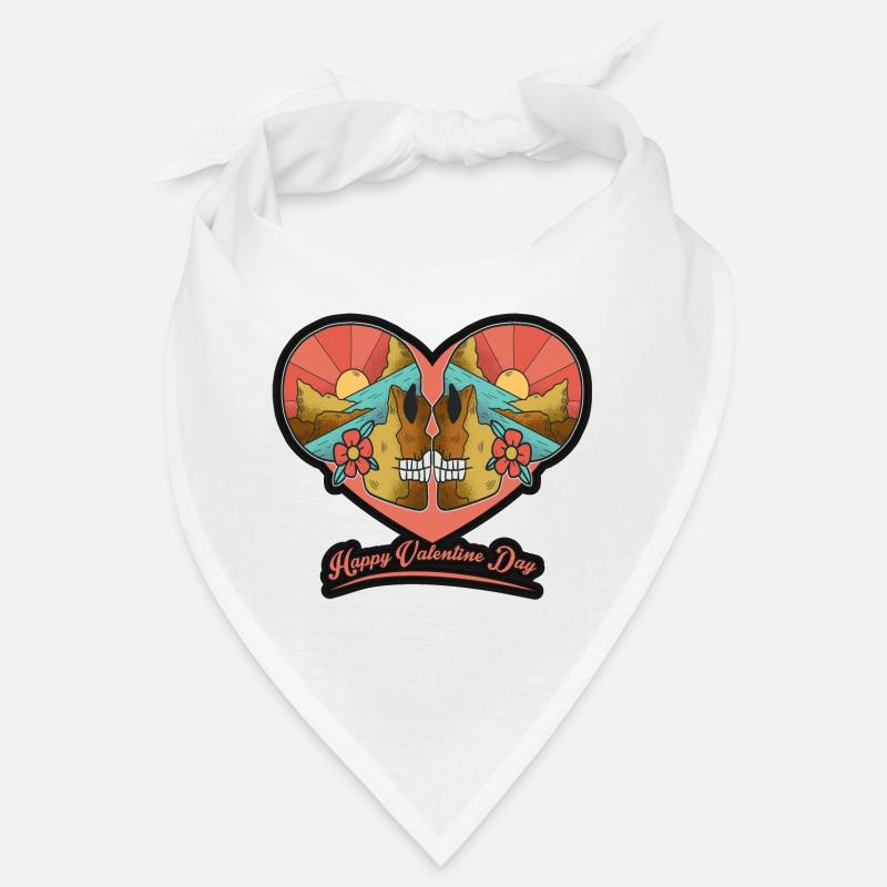 Fröhlichen Valentinstag Bandana