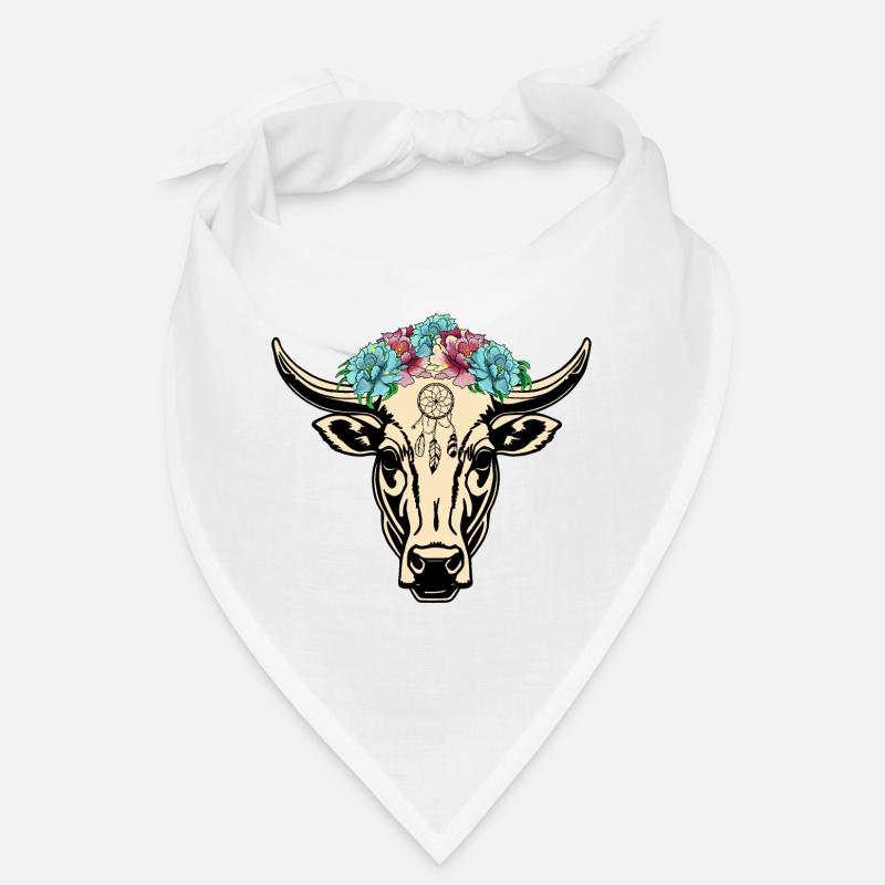 Cow Hippie Boho Bandana