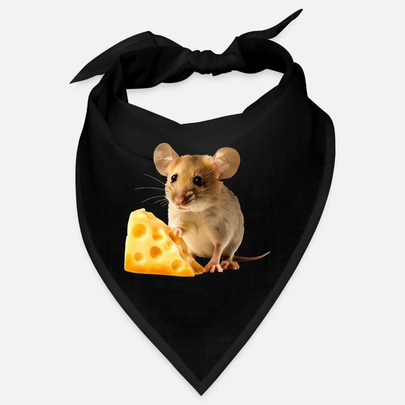 Mouse with a piece of cheese Bandana