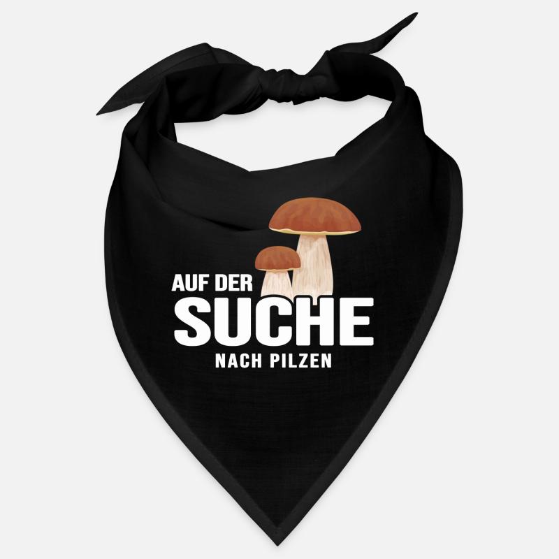 Cueilleur de champignons Temps de champignon Chasse aux champignons Cueillette de champignons Saison des champignons Bandana