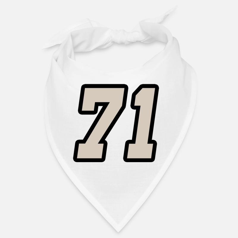 Nummer einundsiebzig 71 Bandana
