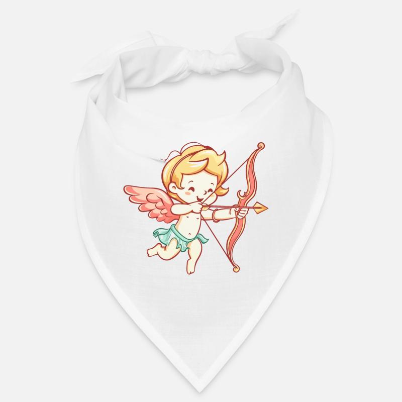 Saint-Valentin ange arc et flèche Cupidon Bandana