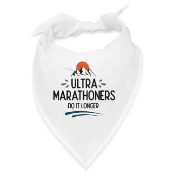 Ultra-Marathonläufer machen es länger - Bandana - Weiß - Vorne