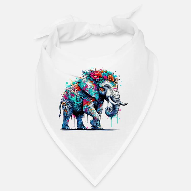 Elefant Bandana