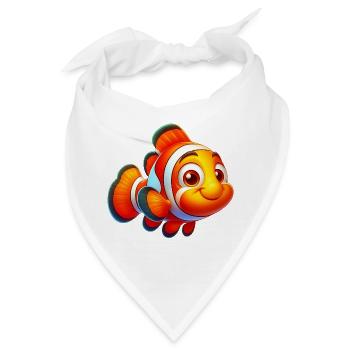 Clownfische - Bandana - Weiß - Vorne