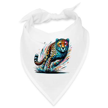 Gepard - Bandana - Weiß - Vorne