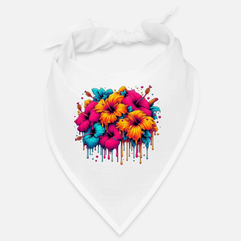 Hibiskusblüten Bandana