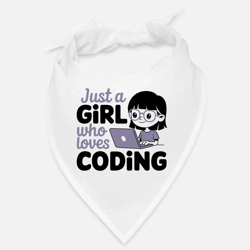 Juste une fille qui aime coder Bandana