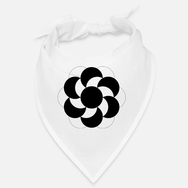 Crop Circle Fleur Céleste Bandana