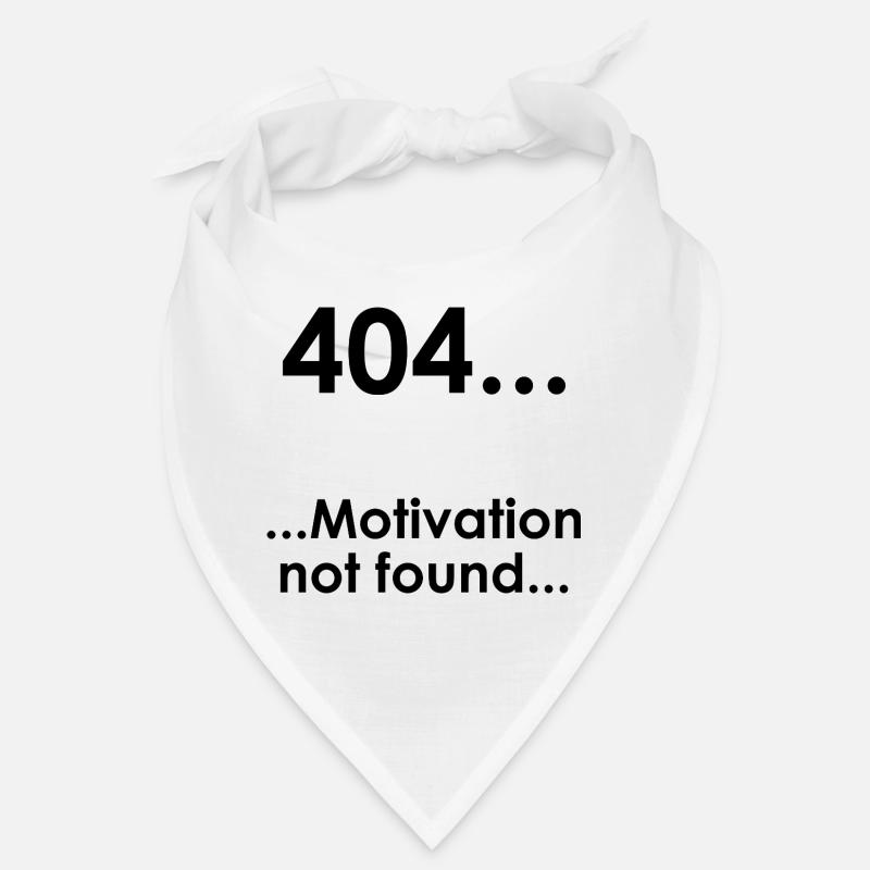 Unispruch "Error404" Student Geschenk, Studenten Bandana