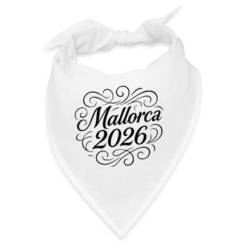 Mallorca 2026 - Bandana - Weiß - Vorne