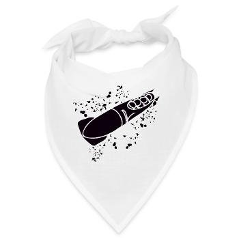 Bob Team Anschieber Bob - Bandana - Weiß - Vorne