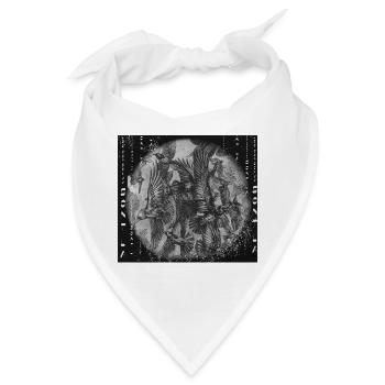 Vögel - Bandana - Weiß - Vorne