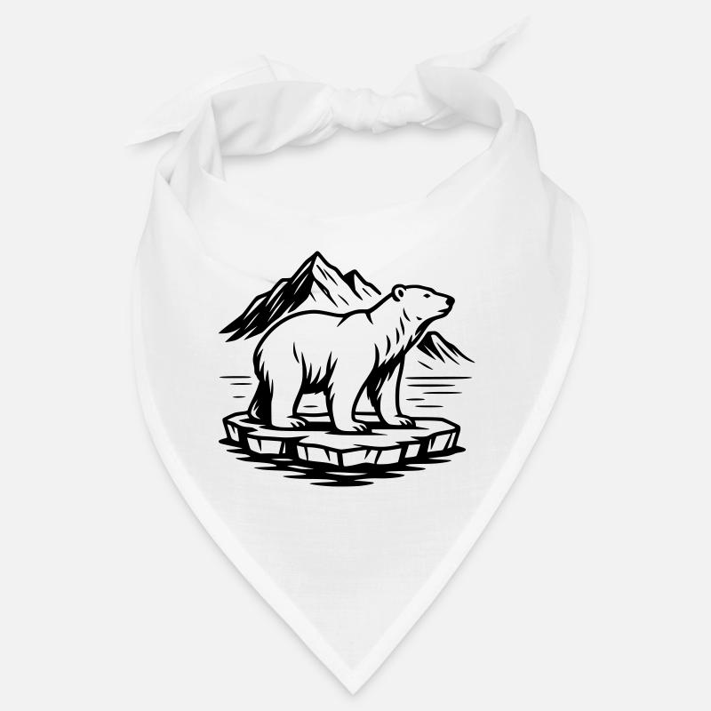 Eisbär Bandana