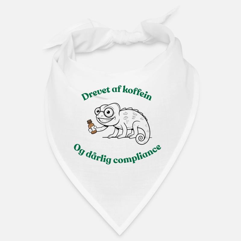 Propulsé par la caféine - Design amusant Bandana