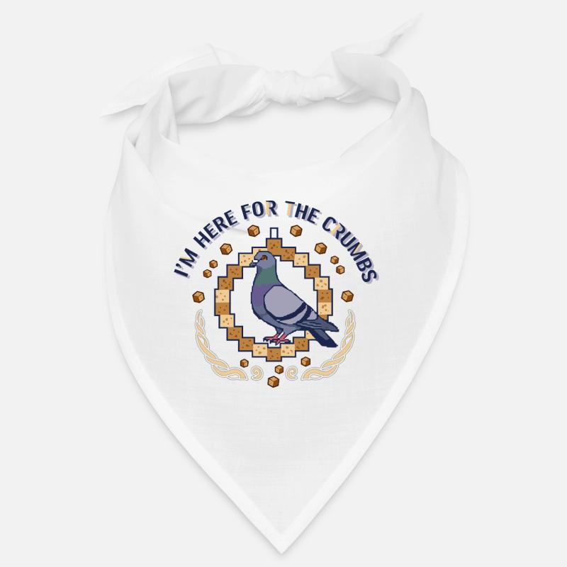 Pixel Taube Krümeljäger Bandana