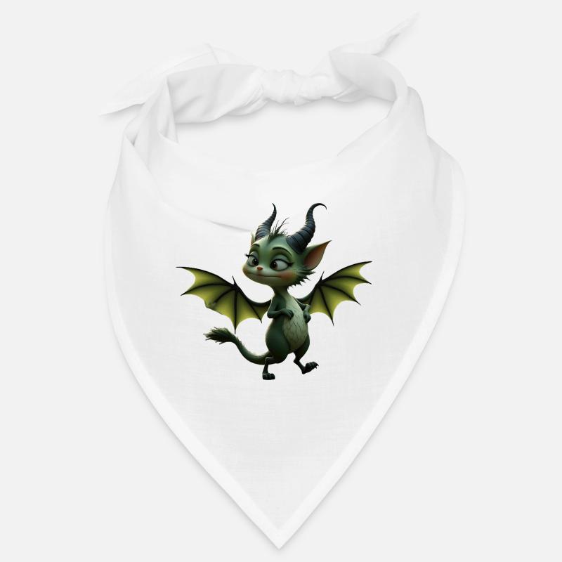 Winged Green Dragon Bandana