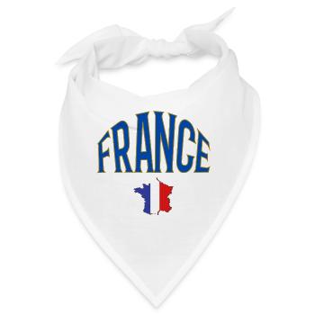 France - Bandana - Weiß - Vorne