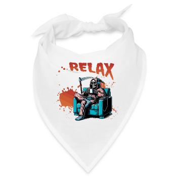Relax-Skelett im Sessel - Bandana - Weiß - Vorne