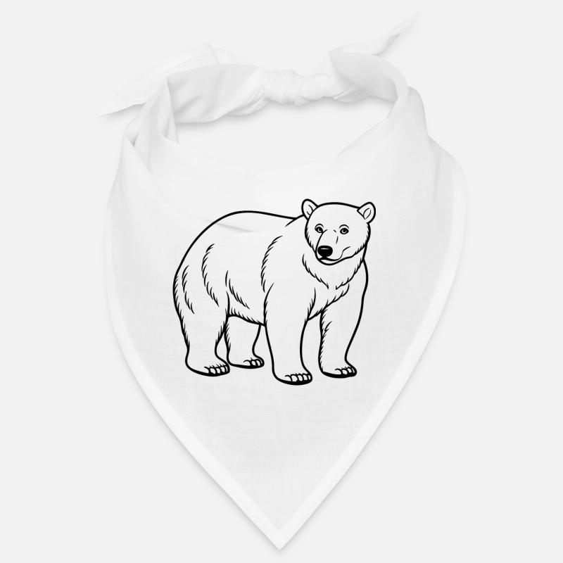 Eisbär Bandana