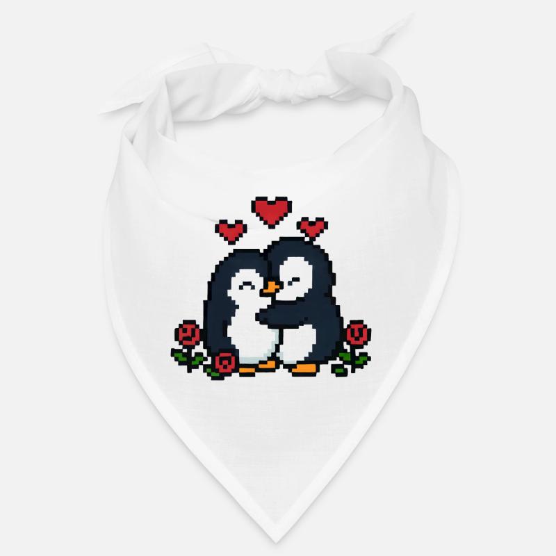 Pixel Pinguin Bandana