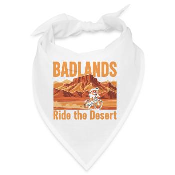 Badlands Andalucia Gravel Adventure Ride - Bandana - Weiß - Vorne