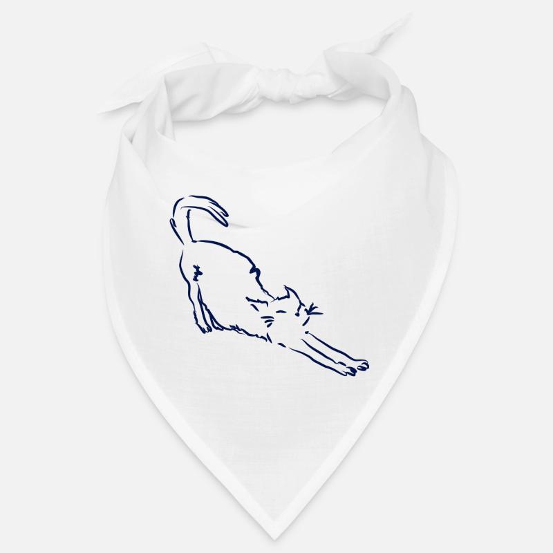 Le chat s’étire Bandana