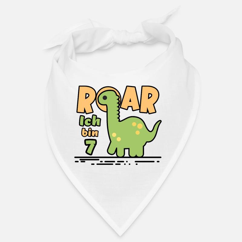 Dinosaure du 7e anniversaire Bandana