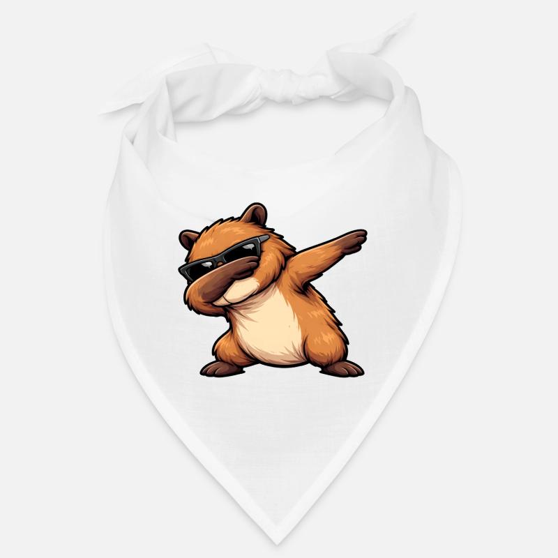 Dabbing Capybara Bandana