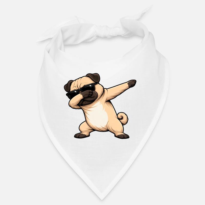 Dabbing Pug Bandana