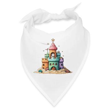 Sandkastenstern Abenteuer - Bandana - Weiß - Vorne