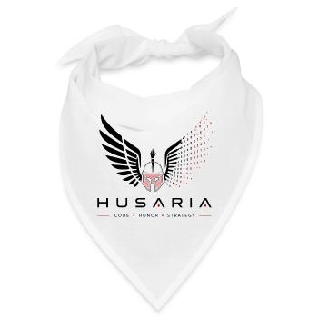 Husaria Digital Wings – Moderne Sicherheit und Strategie - Bandana - Weiß - Vorne