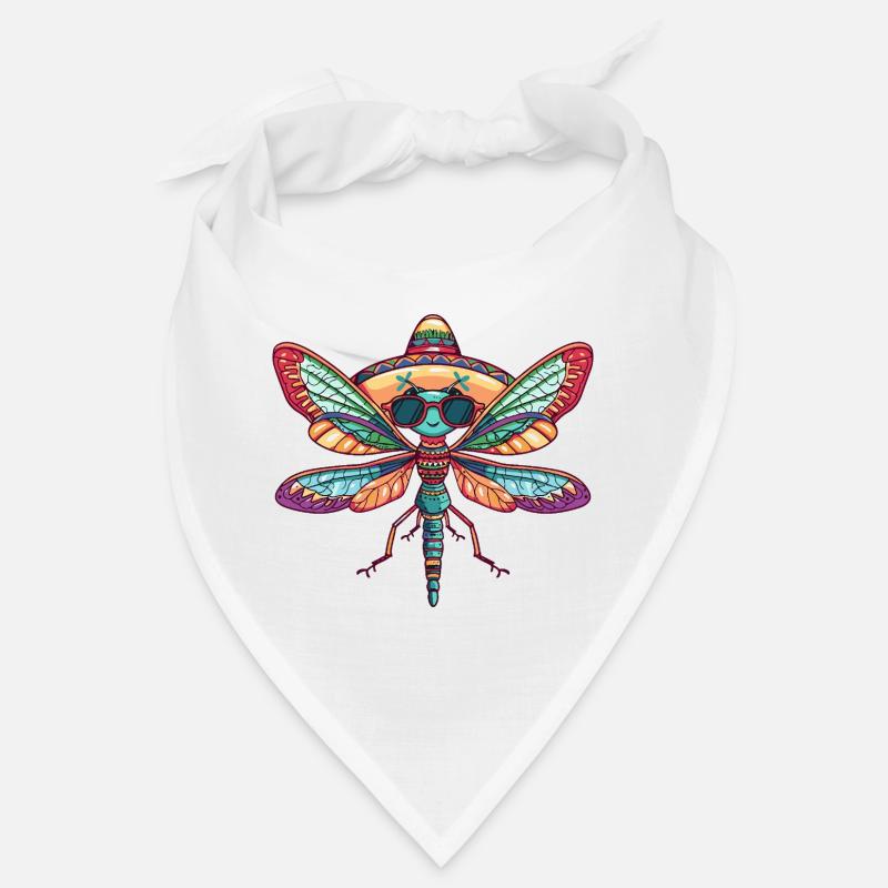 Sombrero drôle de libellule Bandana