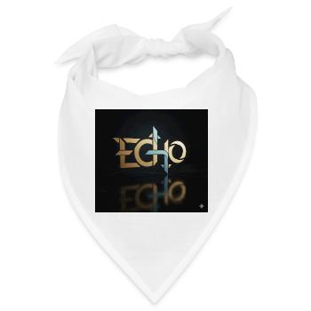 Echo Geometrie Lichtspiel - Bandana - Weiß - Vorne