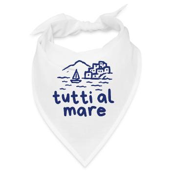 tutti al mare | alle ans Meer - Bandana - Weiß - Vorne