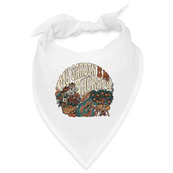 Garden Gardening - Bandana - Weiß - Vorne