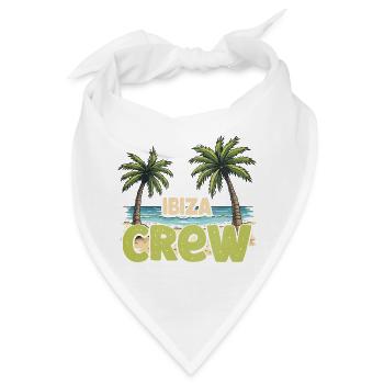 Ibiza Crew - Bandana - Weiß - Vorne