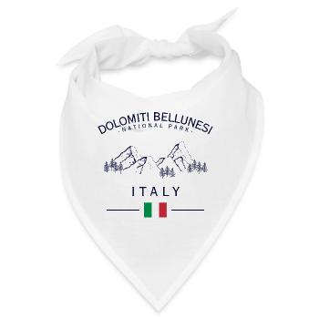 Dolomiti Bellunesi Nationalpark - Bandana - Weiß - Vorne