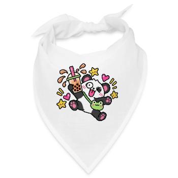 BB Panda - Bandana - Weiß - Vorne