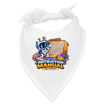 Bedienungsanleitung - Bandana - Weiß - Vorne