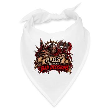 Ehre durch Fehlentscheidungen - Bandana - Weiß - Vorne