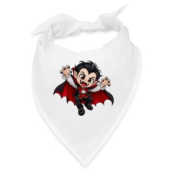 Vampir - Monster unter dem Bett Party - Bandana - Weiß - Vorne