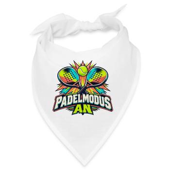 Padelmodus an - Bandana - Weiß - Vorne