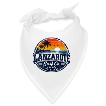 Lanzarote - Islas Canarias - Kanaren - Spanien - Bandana - Weiß - Vorne