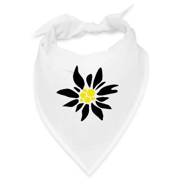 Edelweiss - Bandana - Weiß - Vorne