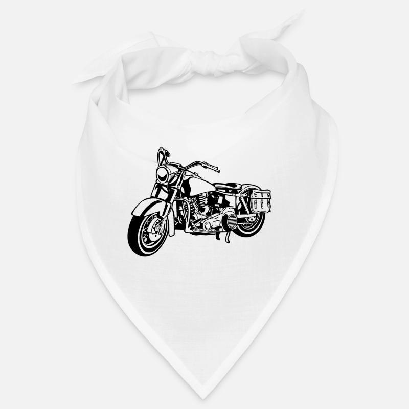 Chopper moto 10_schwarz Bandana