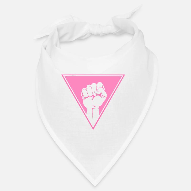 Angle rose, féroce! Bandana